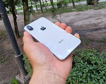 Apple iPhone: IPhone Xs, Б/у, 64 ГБ, Серебристый, Чехол, 100 % — 17