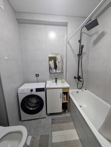 квартира за 10 тысяч в месяц: 1 бөлмө, 33 кв. м, Элитка, 11 кабат, Евроремонт