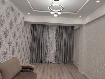 готовые квартиры в рассрочку бишкек: 1 бөлмө, 44 кв. м, Элитка, 9 кабат, Евроремонт