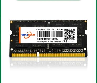 kompüter kredit: Оперативная память (RAM) HyperX, 8 ГБ, 1600 МГц, DDR3, Для ноутбука, Новый