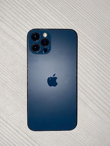 apple m4: IPhone 12 Pro, Б/у, 128 ГБ, Синий, Чехол, 79 % — 1