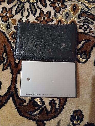 Ofis ləvazimatları: CASIO MC-34 mini-kalkulyator və metrik çevirmə cihazı - Model: Casio — 2