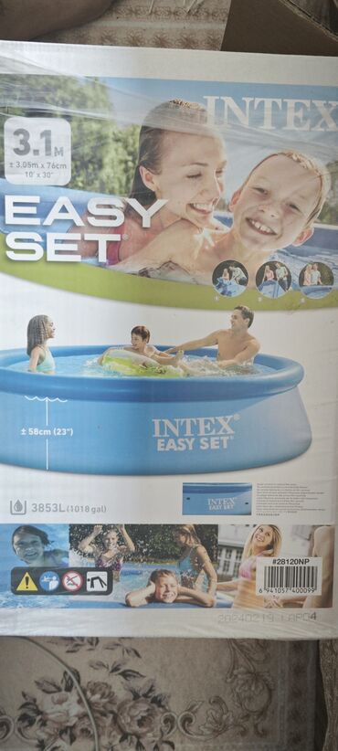 baseyn sekilleri: İntex Hovuz satılır! Yenidir, işlənməyib, su ilə doldurulmayıb. Sadəcə