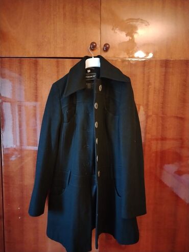 пальто zara: Пальто M (EU 38), цвет - Черный