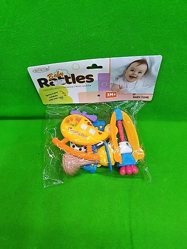 👶 Набор ярких погремушек Baby Rattles — первые игрушки для вашего