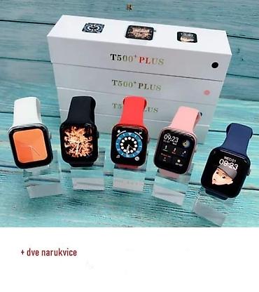 mona kais: Smart watch T500 plus. 5 boja u ponudi. (plavacrvenabelacrna — 1