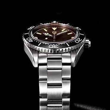 Ručni satovi: PAGANI DESIGN PD-1755 - 40mm - Braon Potpuno nov muški sat PAGANI — 10