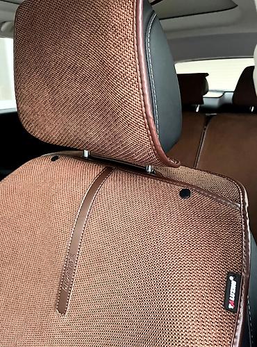 Чехлы и накидки на сиденья: Чехлы цвет - Бежевый, Новый, Платная доставка, Самовывоз — 5