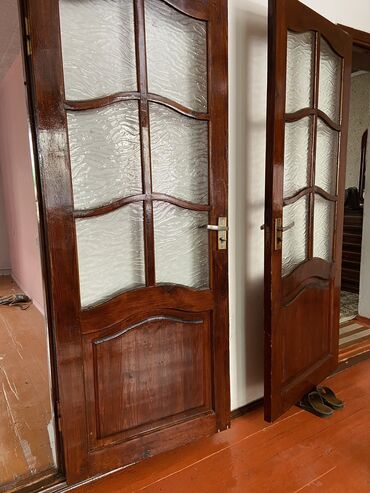 межкомнатные деревянные двери: Айнек эшик, Колдонулган, 190 *85, Акысыз жеткирүү