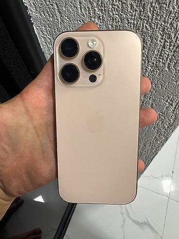 IPhone 16 Pro, 128 GB, Qızılı, Face ID lalafo.az -da IPhone 16 Pro, 128 GB, Qızılı, Face ID