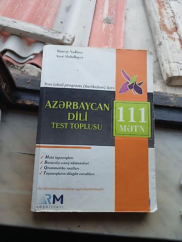 Testlər: Məhsul: “Azərbaycan dili – Test Toplusu (111 mətn)” kitabı — 1