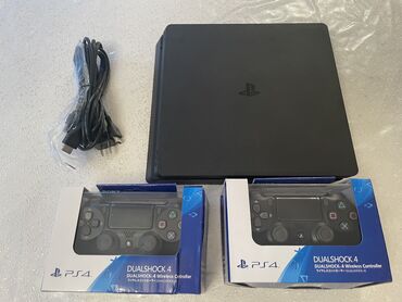 PS4 (Sony PlayStation 4): Продаю PS4 slim 500GB. ПО 11,52. Приставка в отличном состоянии, как