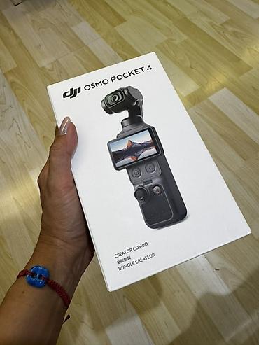 DJI Osmo Pocket 4 – Creator Combo Yenidir ve çatdırılma sadece