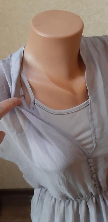 женские брюки: Детское платье, цвет - Серый, Новый — 4