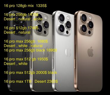 Apple iPhone: IPhone 16 Pro Max, Новый