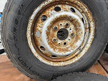 Колеса в сборе: Колеса в сборе 215 / 75 / R 16, Зима, Б/у, Комплект, Легкий коммерческий транспорт (C/LT), Железные, отверстий - 5 — 7