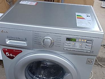 pro 5: Стиральная машина LG F1088MD5 (серебристая) - Загрузка: 5,5 кг - — 2