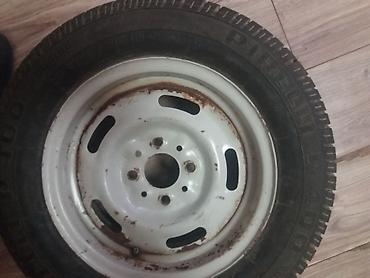 13 lük disk: Pirelli P400 təkər və dəmir disk komplekti zapaska teker olub hec — 2
