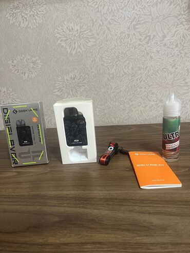 Qəlyan, vayp və aksesuarları: Geekvape Digi u pod ustunde yag 60 ml
Ciziqlar var