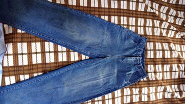 женские джинсы больших размеров: Cinslər, 8XL (EU 56), rəng - Göy
