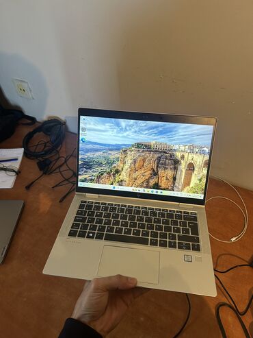 ноутбук ремонт на дому: Hp Elitebook x360 İntel i7 (8 ci nəsil) 16 Ram 512 SSD Sensor ekran