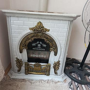 Bağ evi və bağ üçün hər şey: Behkaran dekorativ qaz sobası/elektrik şömine görünüşlü istilik — 1