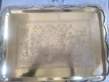 Sinilər: Qədim latun məcməyilər.20-ci əsrin ortaları.İdeal vəziyyət.Uzunluq — 5