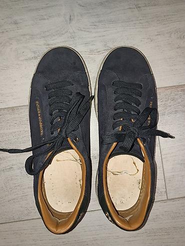 dolce: Кеды Dolce & Gabbana, мужские, темно‑синие.
 Размер 40-41 — 3