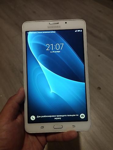 apple ipad 10: Планшет, Samsung, память 16 ГБ, 7" - 8", Wi-Fi, Б/у, Классический цвет - Белый — 1