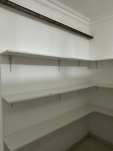 Оборудование для магазинов: Ağ rəngli, çoxfunksiyalı vitrin rəfi - Material: möhkəm MDF/LDSP — 7
