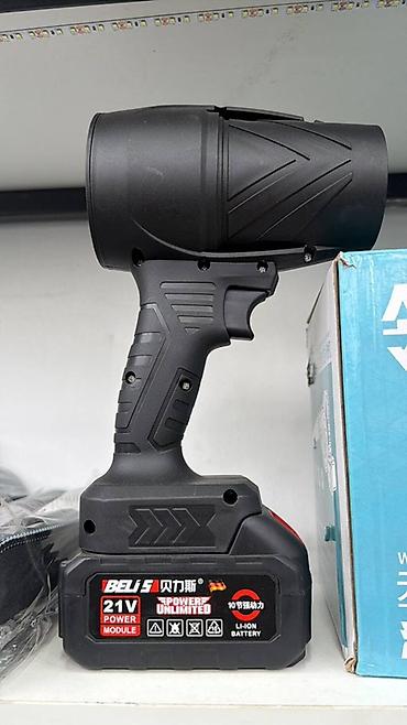 Аккумуляторный ручной прожектор BELIS 21V - Мощный светодиодный