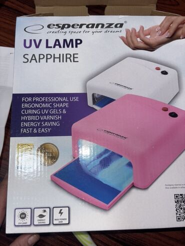 UV i LED lampe za nokte: UV/LED lampa za nokte + set samolepljivih nail art nalepnica - Model — 8