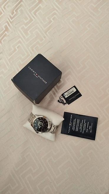 Aksesuarlar: Tommy Hilfiger kişi qol saatı orjinaldı istifade olunmayıb✅ - Brend — 2