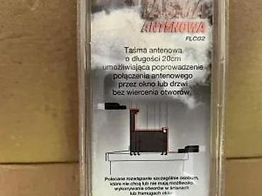 Tehnički kablovi: Ravan koaksijalni “passe-fenêtre” konektor/kabl za prozor – za prolaz — 21