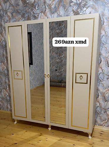 Masa və oturacaq dəstləri: Masa və 6 stul dəsti – Xmd • Komplekt: 1 yemək masası + 6 ədəd stul — 255