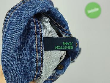 fsbn tshirt: Dziecięca kurtka jeansowa, 7 lat, 116-122 cm, Benetton, stan - Idealny — 4