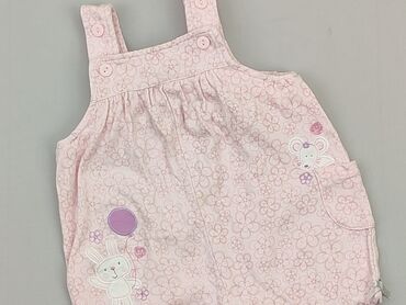 spodnie rozowe: Dungarees, MOLO, 3-6 months, condition - Very good