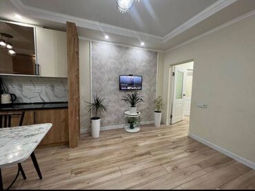 квартира берилет мкр кок жар: 2 комнаты, 60 м², Элитка, 9 этаж, Дизайнерский ремонт