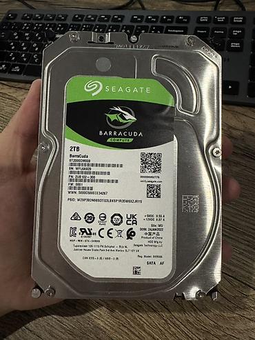 ddr4 ecc: Накопитель для ПК, Б/у, Seagate, HDD, 2 ТБ, 3.5", Для ПК — 1