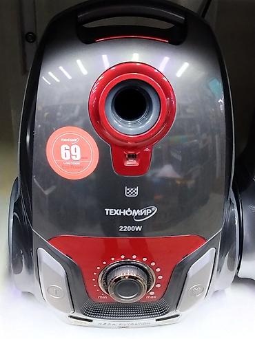 Пылесос ТЕХНОМИР 2200W - Мощность: 2200 Вт — высокая сила всасывания