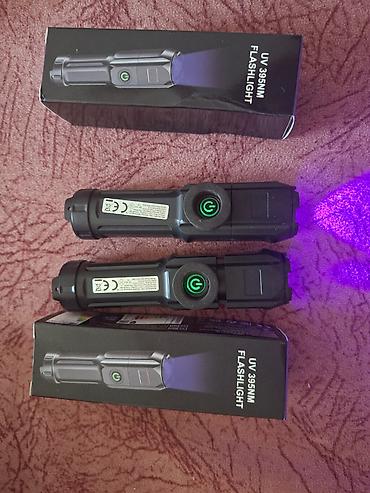 UV 395nm Fənər İşıq mənbəyi: 395 nm dalğa uzunluğunda UV LED -