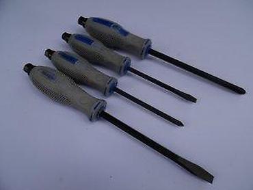 Setovi ručnog alata: Set od 4 šrafcigera - Tipovi: ravni i krstasti (Pozi/Phillips) – po na lalafo.rs — 10 Setovi ručnog alata: Set od 4 šrafcigera - Tipovi: ravni i krstasti (Pozi/Phillips) – po — 10