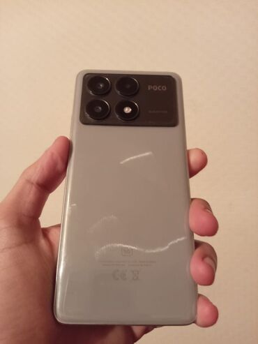 nokia 10 pro 5g qiymeti: Poco X6 Pro 5G, 512 GB, rəng - Boz, Barmaq izi