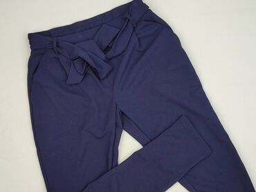 spodnie dresowe new balance: Material trousers for women, size S (EU 36)