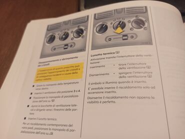 Ostalo: Korisničko uputstvo za OPEL AGILA na italijanskom jeziku na lalafo.rs — 9 Ostalo: Korisničko uputstvo za OPEL AGILA na italijanskom jeziku — 9