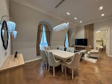 Kirayə mənzillər: İcarəyə verilir 3 otaqlı yeni tikili 110 m², Ağ şəhər q. Kateqoriya — 1
