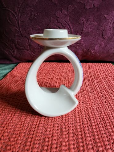 Stare vaze i dekor: Svecnjak nov iz 1951 do 1974g. Lippelsdort porcelan Nemacka — 7