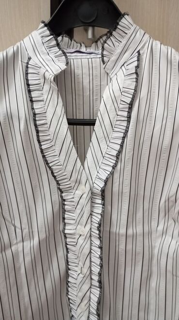bluza na jedno rame: Perfect J, 2XL (EU 44), Prugasti, bоја - Bela