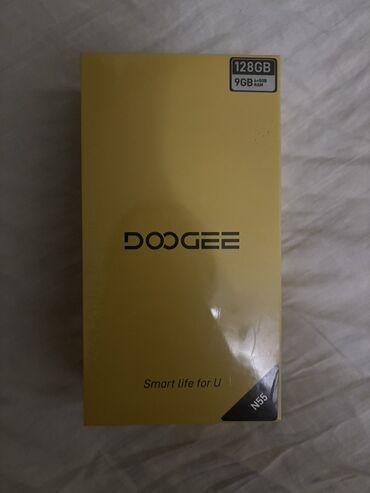 телефоны без регистрации: DOOGEE, N55, Новый, 128 ГБ, цвет - Черный, 2 SIM