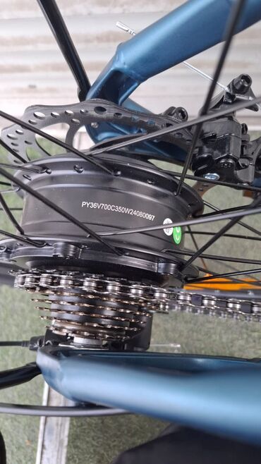 Электровелосипеды: Электровелосипед, Новый — 3